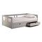 Alaterre Furniture Melody Twin to King Extendable Day Bed with Storage, Dove Gray AJME1080 - alternate 4